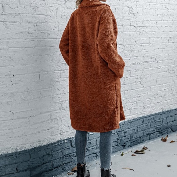 Oversized Teddy Coat - Picture 2 of 10